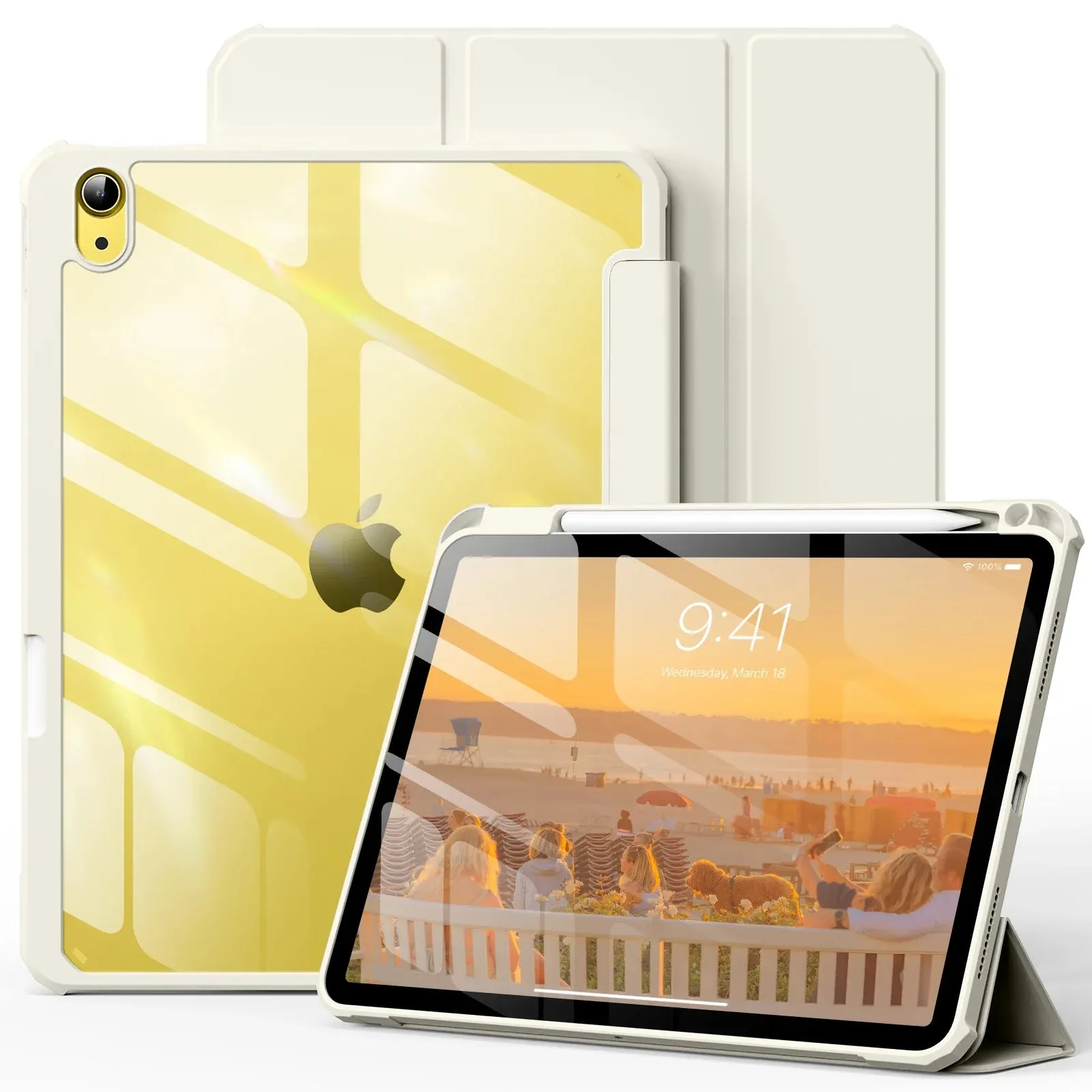 Transparent Acrylic Back Case for iPad