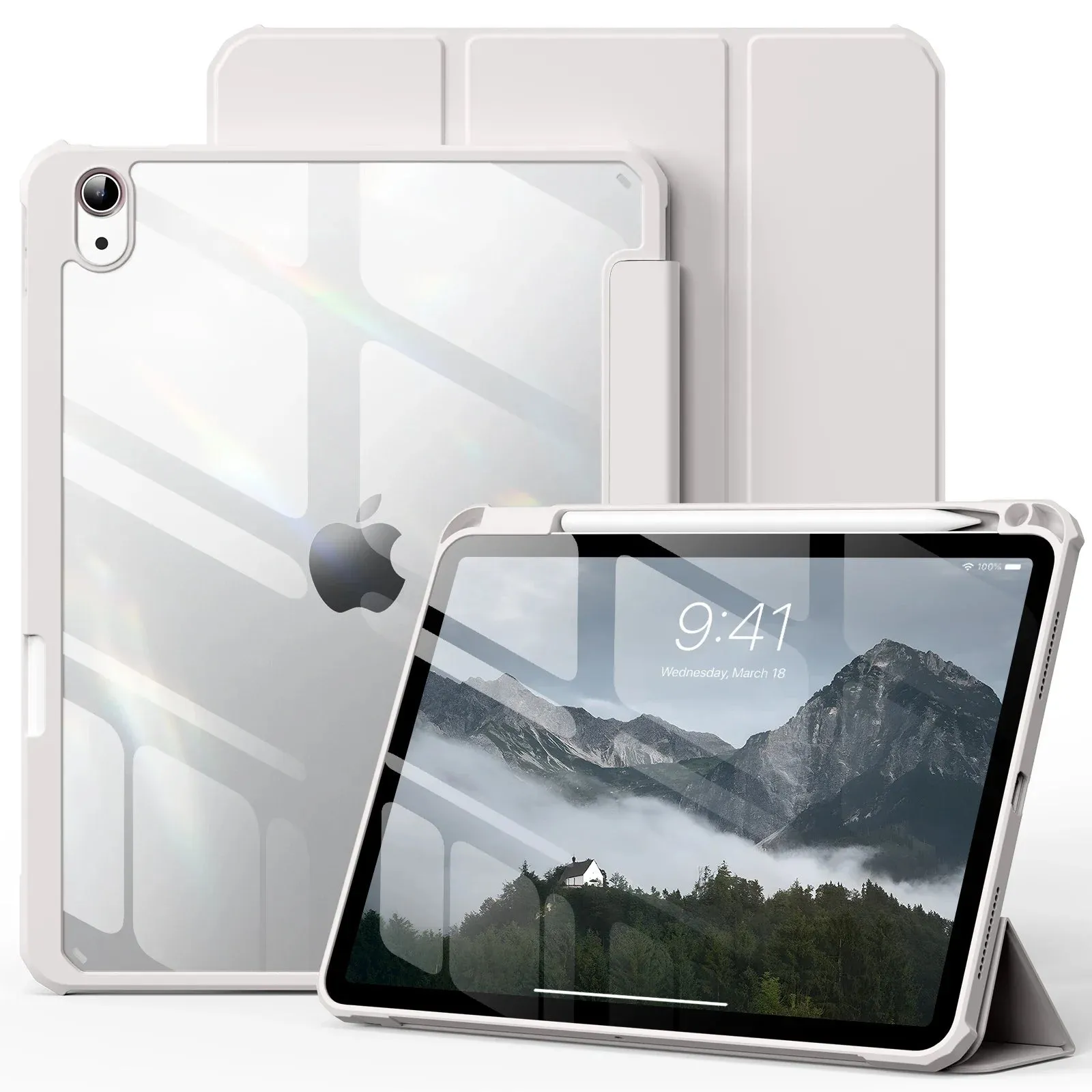 Transparent Acrylic Back Case for iPad