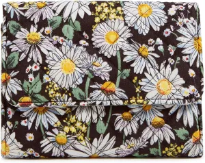 Vera Bradley Women's Cotton Riley Compact Wallet with RFID Protection