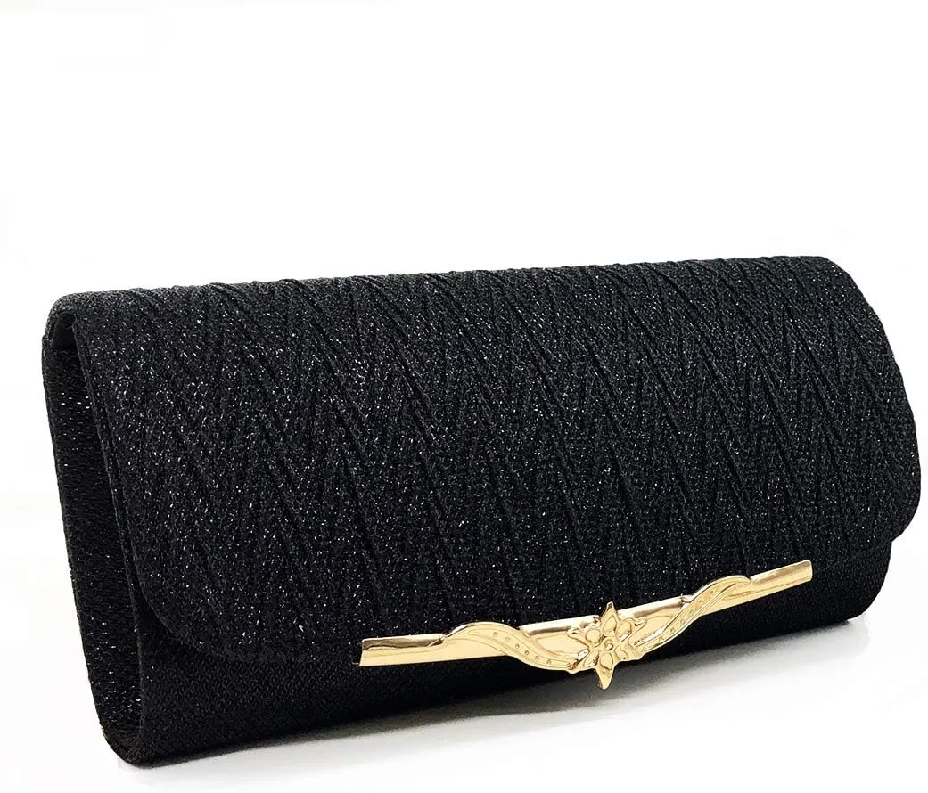 Women Evening Bag Party Banquet Glitter Bag For Girls Wedding Clutches Handbag Chain Shoulder Bag