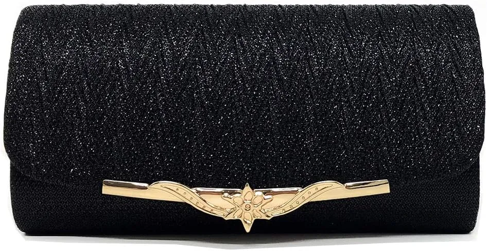 Women Evening Bag Party Banquet Glitter Bag For Girls Wedding Clutches Handbag Chain Shoulder Bag