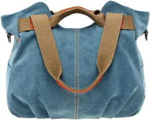 Women Ladies Bags Vintage Hobo Canvas Daily Purse Shoulder Tote Shopper Handbag