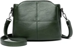 Women's Bags Retro Design Crossbody Bag Trend PU Leather Bucket Shoulder Bags Small Handbags