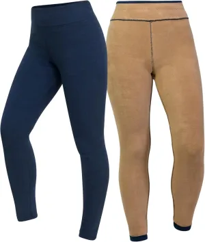 Women's Warm Winter Leggings Cotton Fleece Lined Thermal Pants ONE Legging High-Rise