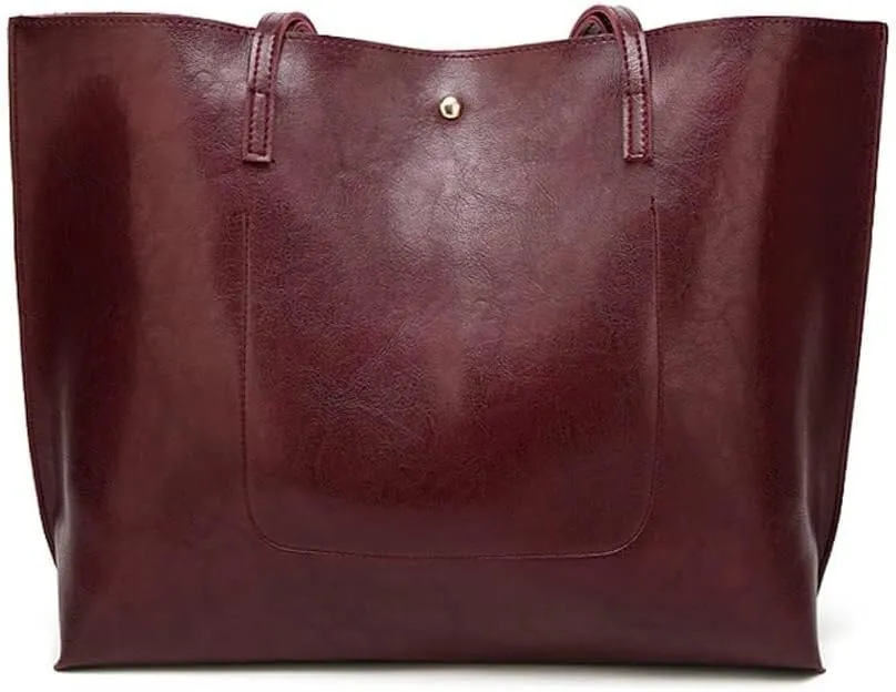 Work Handbag with Tassel Womens Tote Roomy Shoulder Purse Retro Commuter